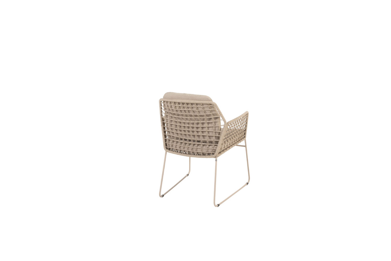 Taste Albano Dining Chair With Cushion - Latte Rope